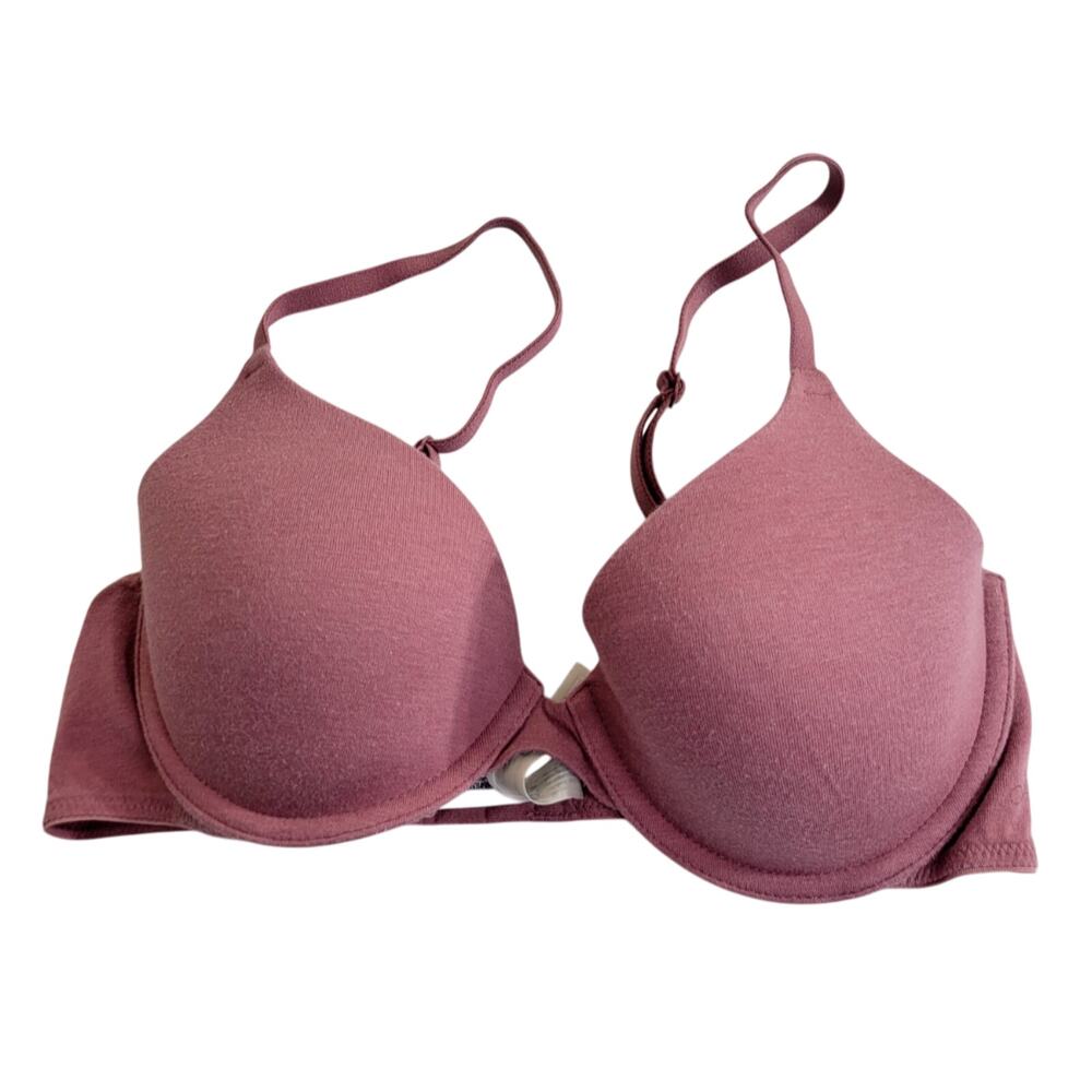 Victoria's Secret Underwire Bra Wear Everywhere Mauve Lightly Lined Size 34C